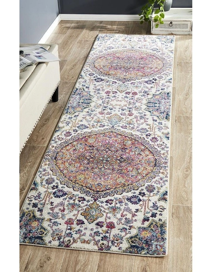 Museum 867 Runner Rug in Rust image 3