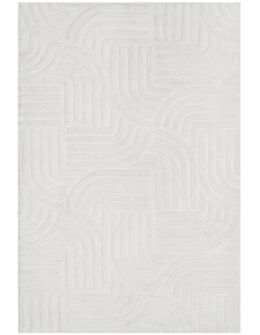 Darren Palmer Zen Rug in White