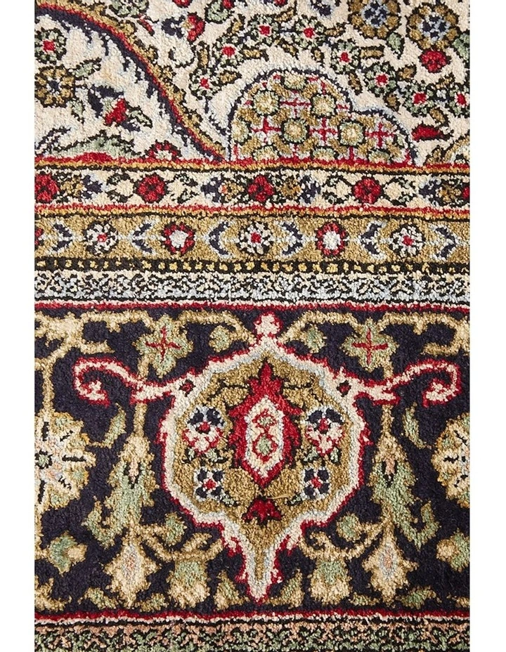 Persian Handmade Qum Silk Antique Rug 214X137cm image 6