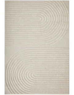 Lotus Abbey Rug in Beige