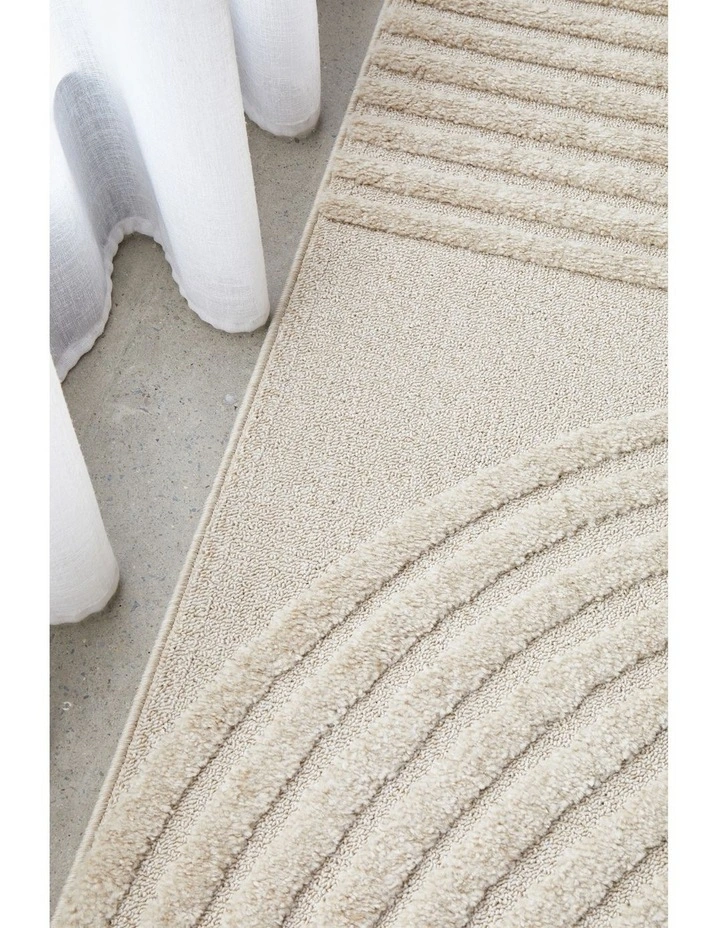 Lotus Abbey Rug in Beige image 4