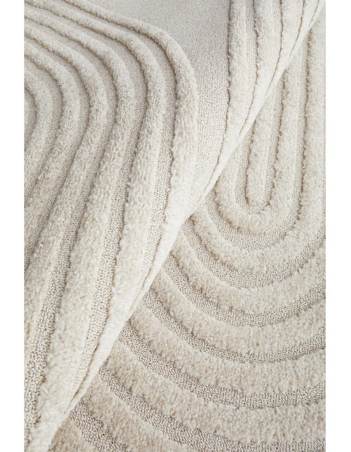 Lotus Abbey Rug in Beige image 7