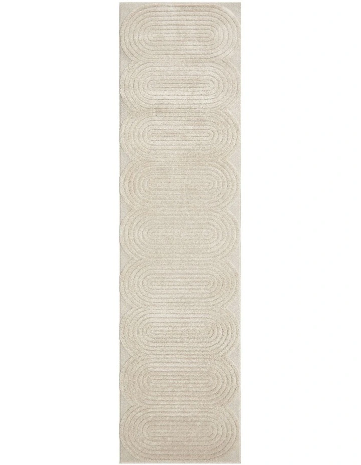 Lotus Carl Runner Rug in Beige image 1