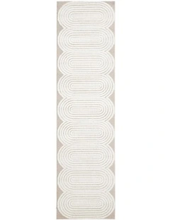 Lotus Carl Mixed Runner Rug in Multi