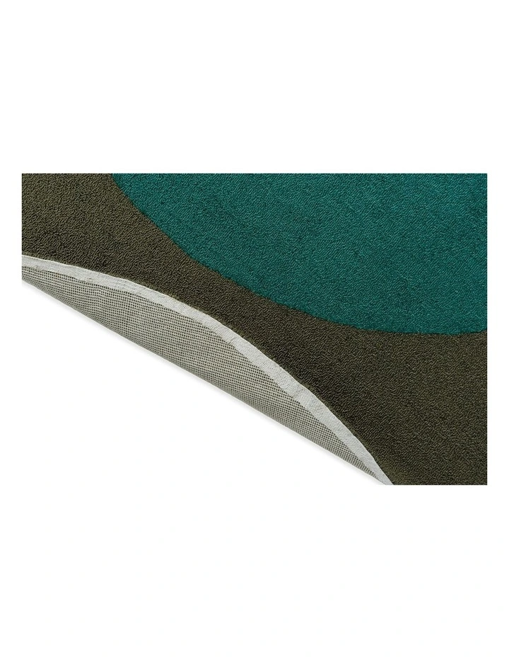 Habitat Festival Round 496308 Outdoor Rug in Aqua image 6