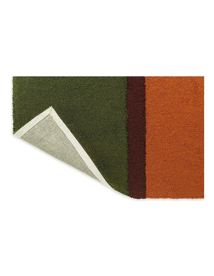 Habitat Festival Stripe 496513 Outdoor Rug in Orange image 7