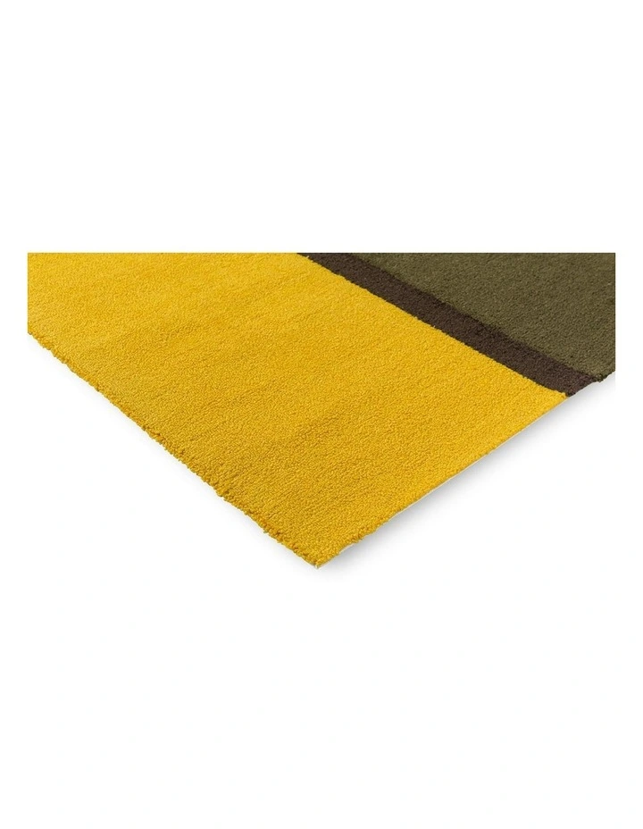 Habitat Festival Stripe 496516 Outdoor Rug in Yellow image 5