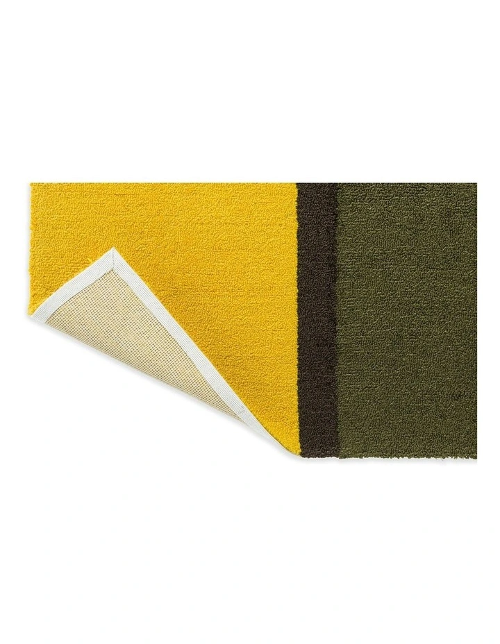 Habitat Festival Stripe 496516 Outdoor Rug in Yellow image 6