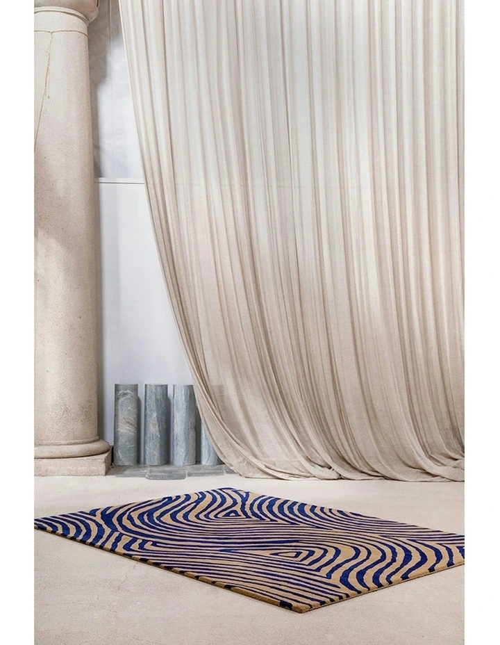 Decor Groove Rug in Electric Blue image 2