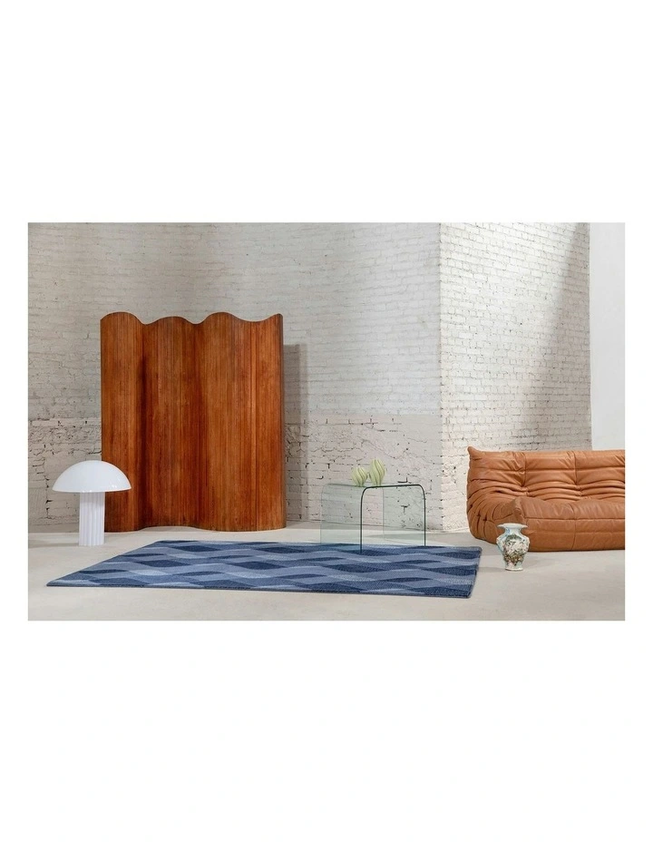 Decor Riff Rug in Water Blue image 2