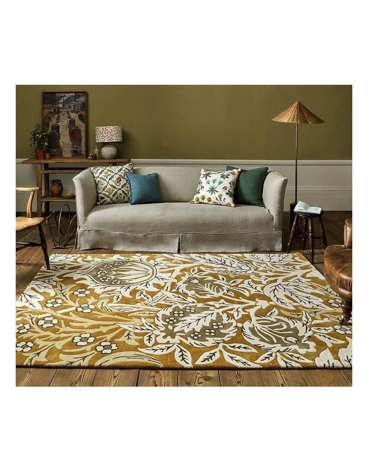 Elmcote Rug in Gold image 2