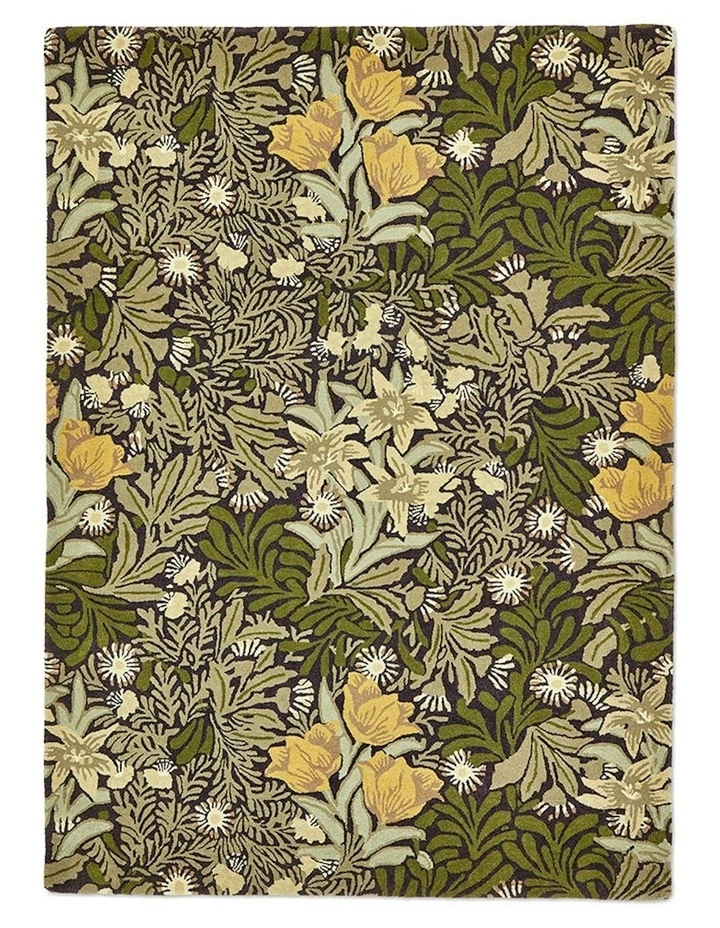 Bower Twining Rug in Vine Green image 1