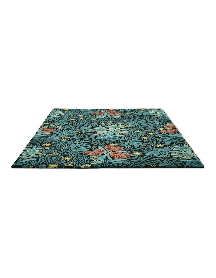 Bower Rug in Indigo image 5