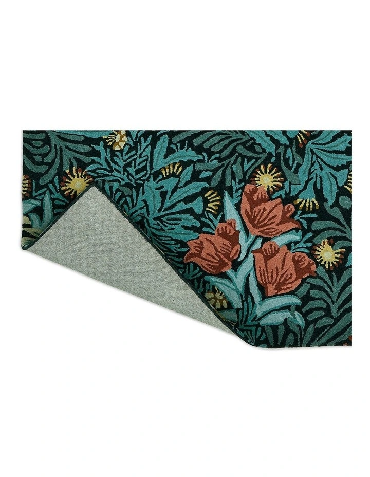 Bower Rug in Indigo image 7