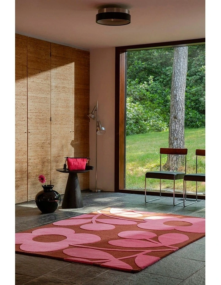 Sprig Stem Rug in Paprika image 2