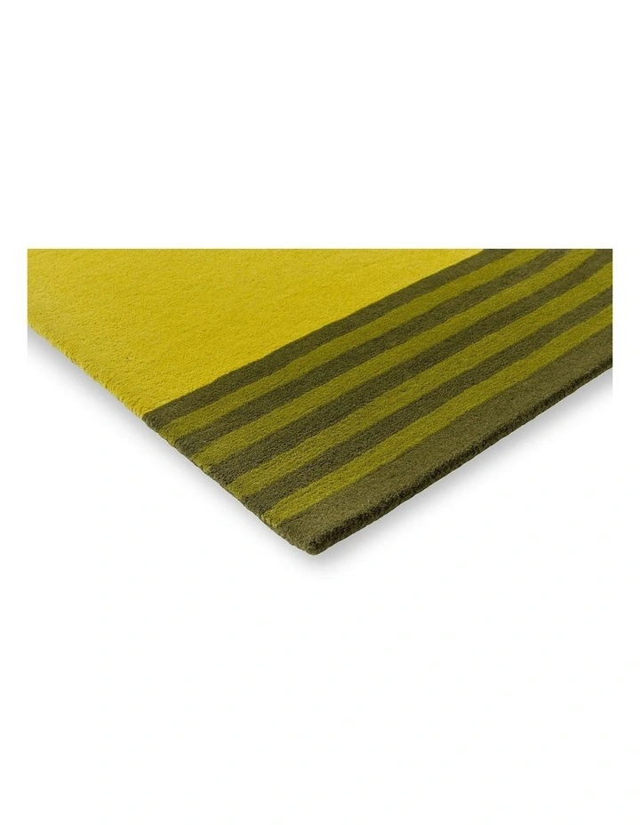 Striped Tulip Rug in Seagrass image 5