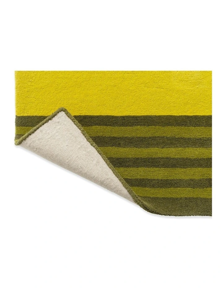 Striped Tulip Rug in Seagrass image 6