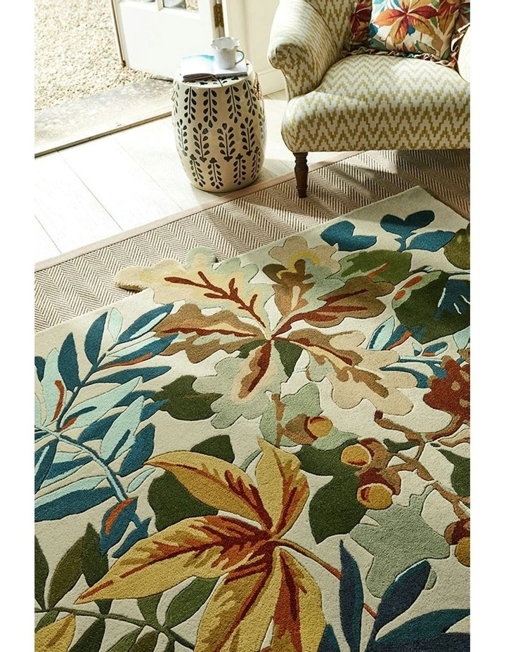 Robin's Wood Rug in Russet Brown image 4