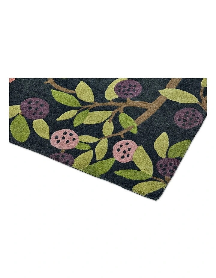 Foraging Rug in Indigo image 7