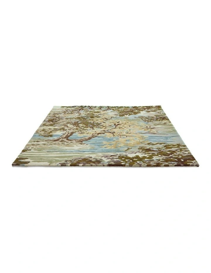 Ancient Canopy Rug in Fawn/Olive Green image 6