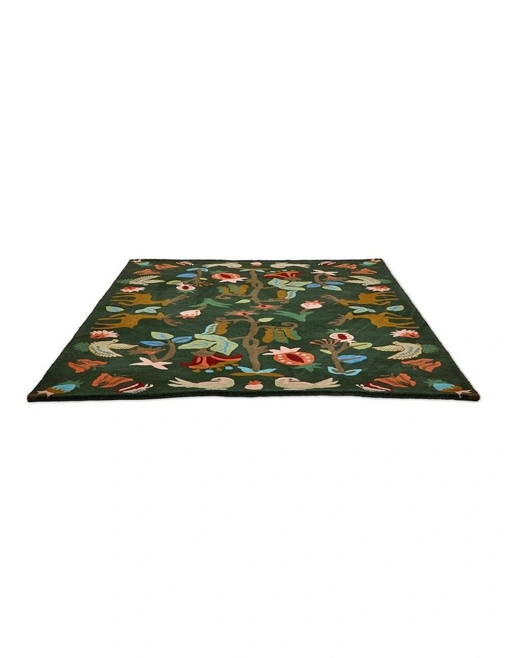 Forest Of Dean Rug in Green image 6