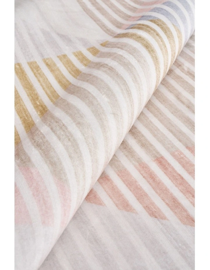 Revive Dali Pastel Washable Rug in White image 5