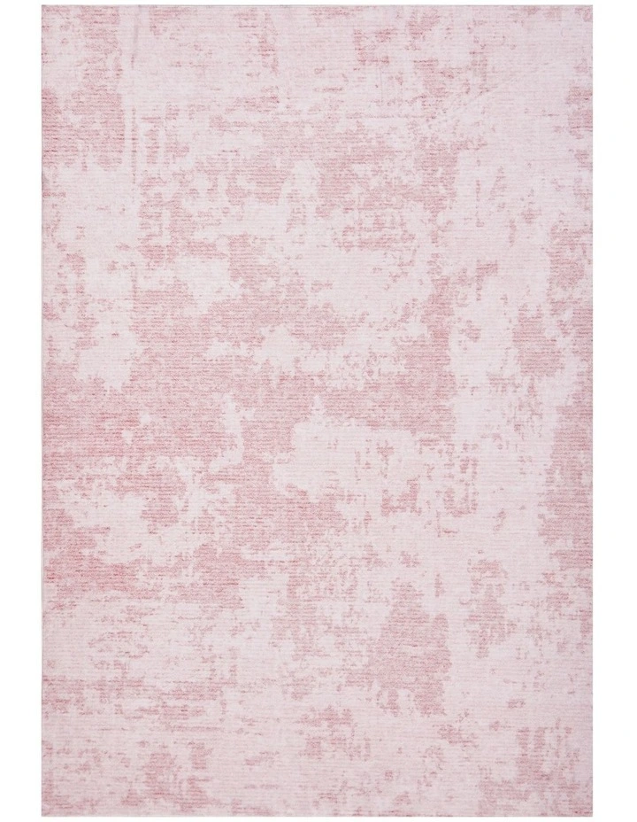 Revive Muse Washable Rug in Blush image 1