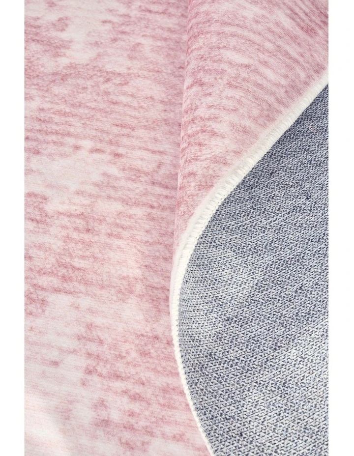 Revive Muse Washable Rug in Blush image 6