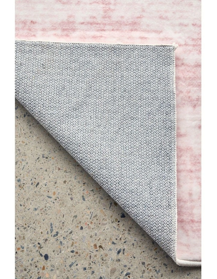 Revive Muse Washable Rug in Blush image 7