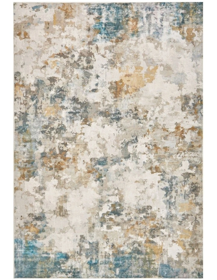 Revive Zane Marine Washable Rug in Beige image 1