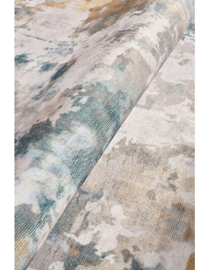 Revive Zane Marine Washable Rug in Beige image 5