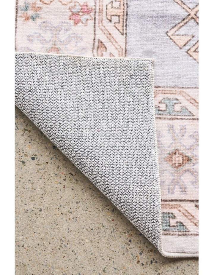Revive Avril Rose Washable Rug in Rose image 7