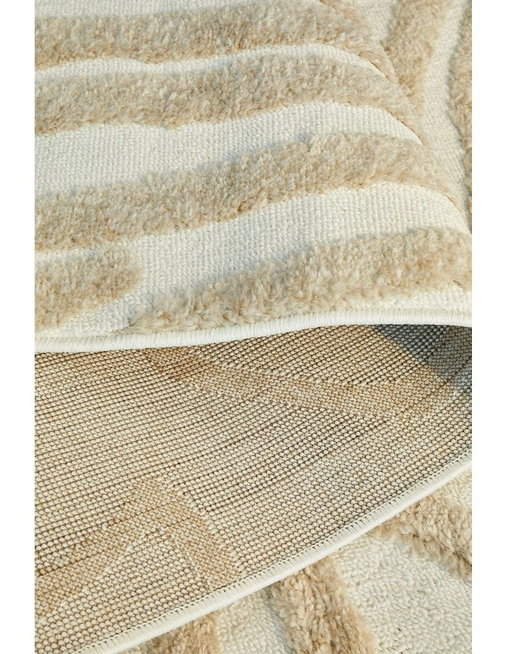 Marigold Jayla Abstract Art Rug in Beige image 6