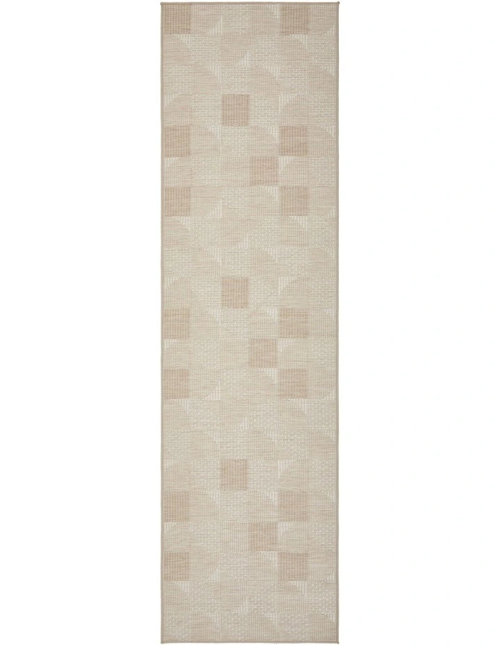 Patio Selin Outdoor Runner in Natural image 1