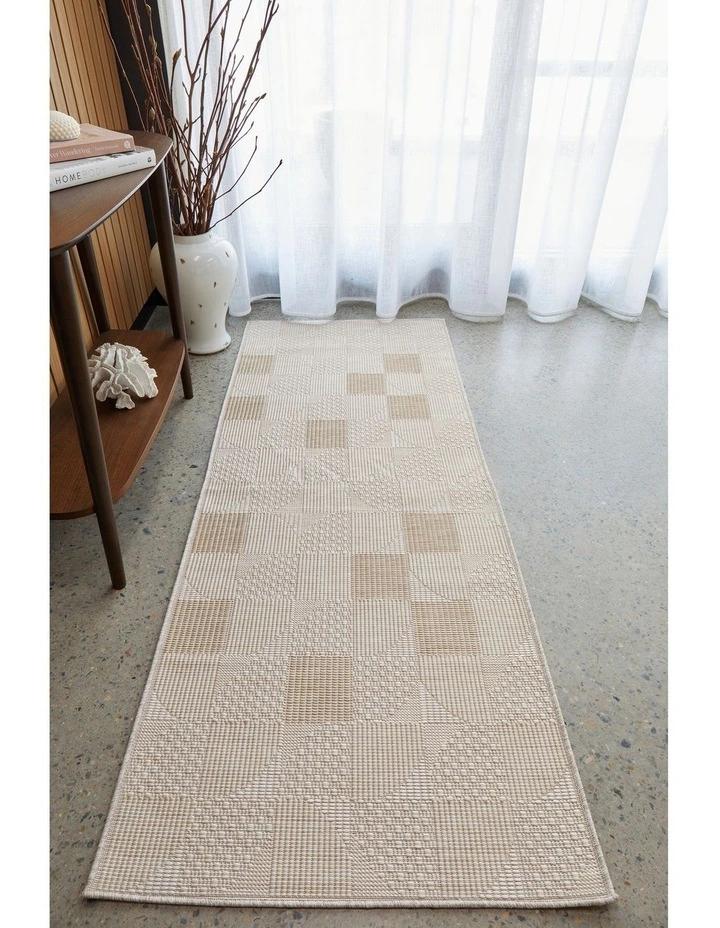 Patio Selin Outdoor Runner in Natural image 2