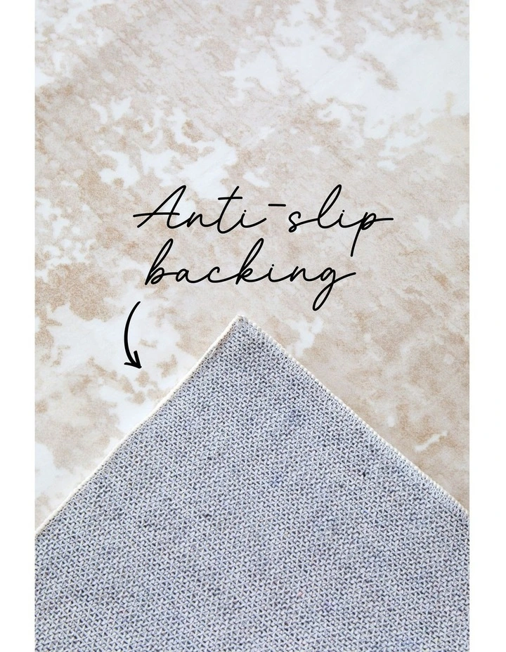 Revive Kacie Washable Rug in Natural image 5