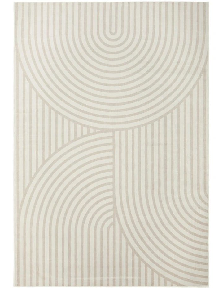 Revive Jett Washable Rug in Natural image 1