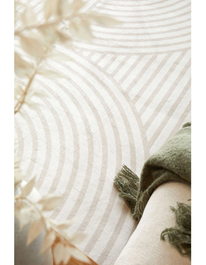 Revive Jett Washable Rug in Natural image 3