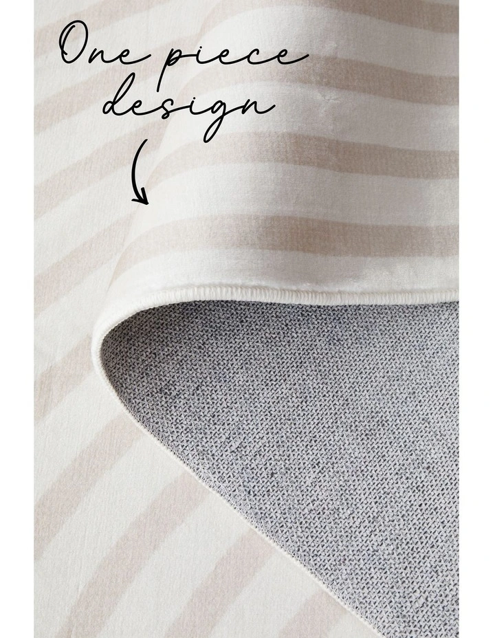 Revive Jett Washable Rug in Natural image 6
