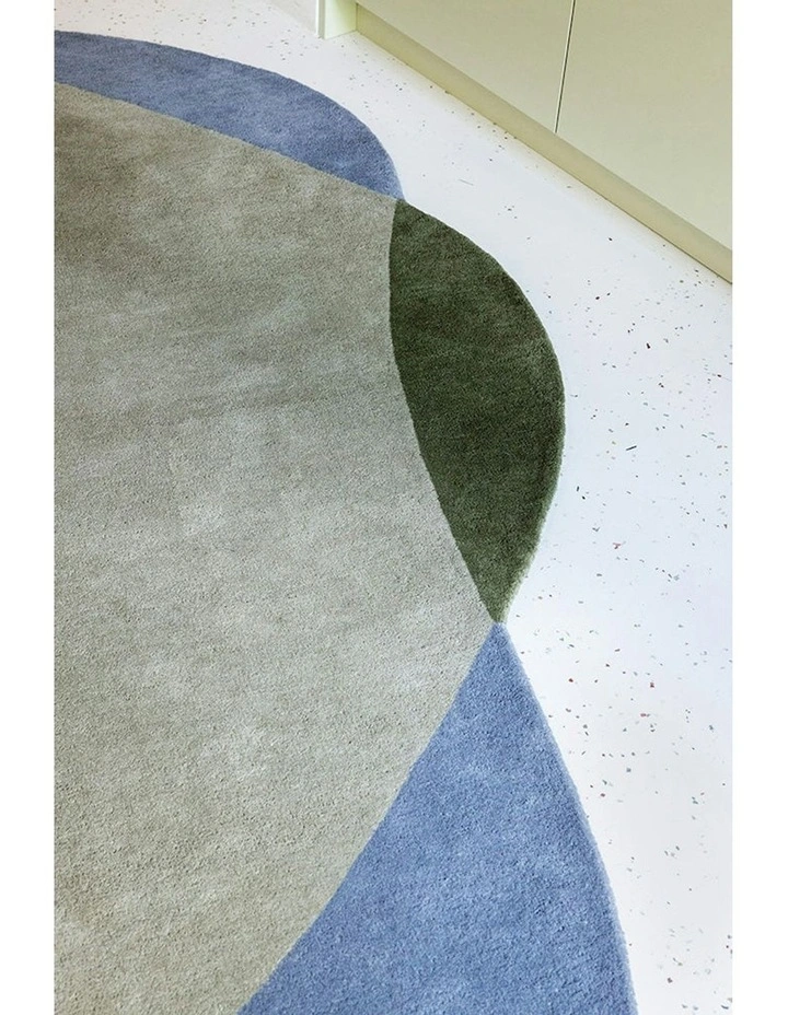 Brink & Campman Element Chad 087704 Rug in Grey Green image 4