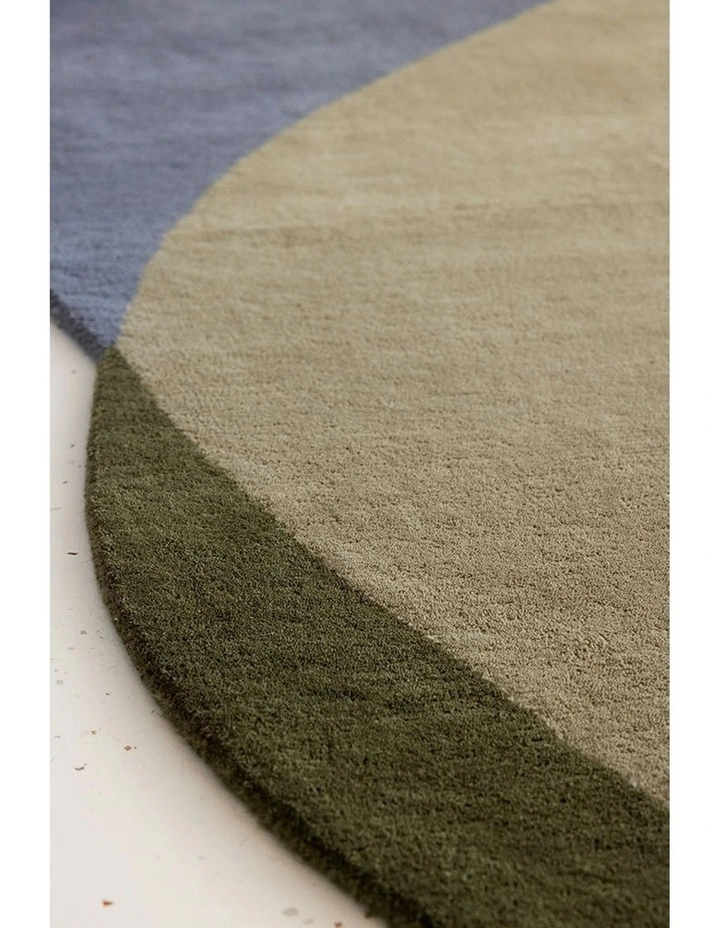 Brink & Campman Element Chad 087704 Rug in Grey Green image 5