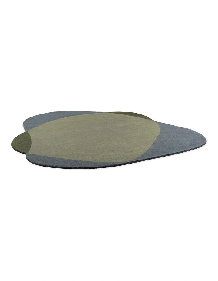 Brink & Campman Element Chad 087704 Rug in Grey Green image 6