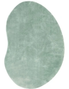 Jelly Bean Rug in Mint Green