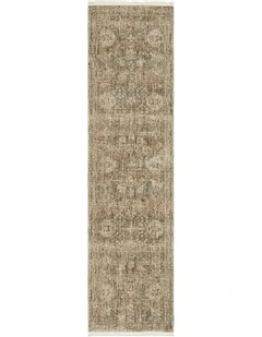 Bodrum Josie Runner Rug in Moss