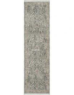 Bodrum Alvin Runner Rug in Blue