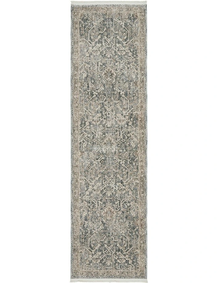 Bodrum Alvin Runner Rug in Blue image 1