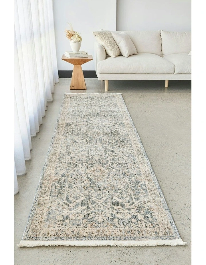 Bodrum Alvin Runner Rug in Blue image 2