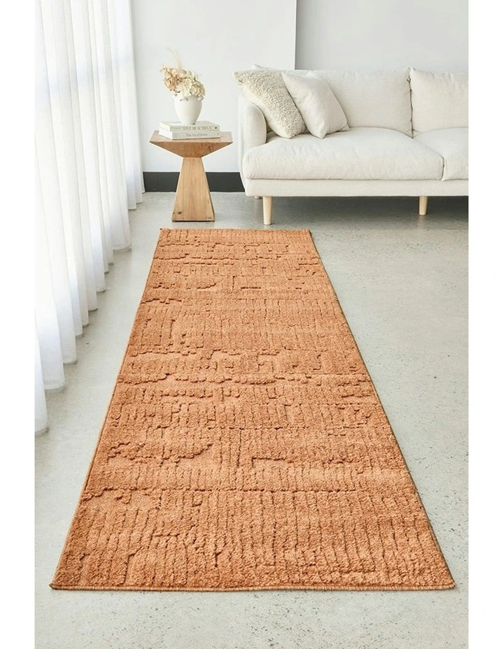 Haven Aliya Runner Rug in Rust image 2