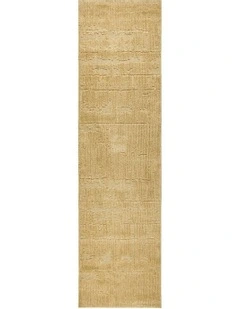 Haven Aliya Runner Rug in Gold