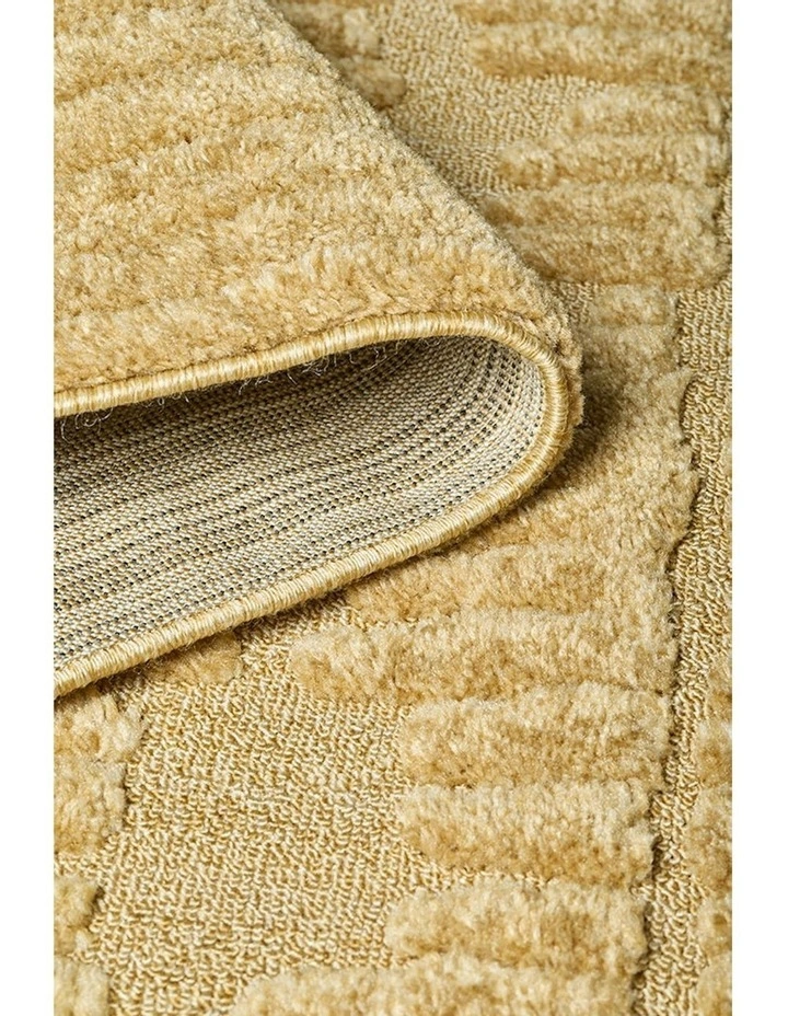 Haven Aliya Runner Rug in Gold image 6